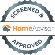 HomeAdvisor screened and approved badge for Attention to Detail Painting, emphasizing trust and quality in painting services.